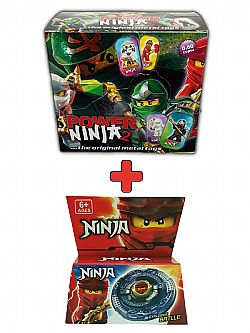 Power Ninja 2 (1 Κουτί-50 τμχ)+Explosive battle Ninja 