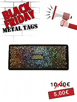 Mousepad League of Legends Black Friday