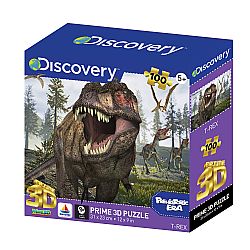 3D Puzzle Discovery-Τυρανόσαυρος REX 100 Κομμ.