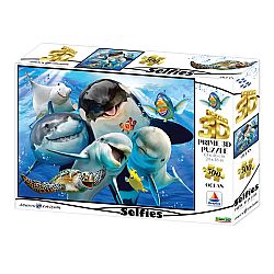 3D Puzzle Howard Robinson-Ocean Selfie 500 Κομμ.