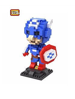 Loz microblocks 9452 Superhero Captain America