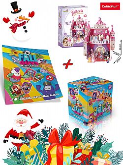 Fall Guys (1 Κουτί-50τμχ) & Princess Birthday 3D Puzzle Xmas Offers